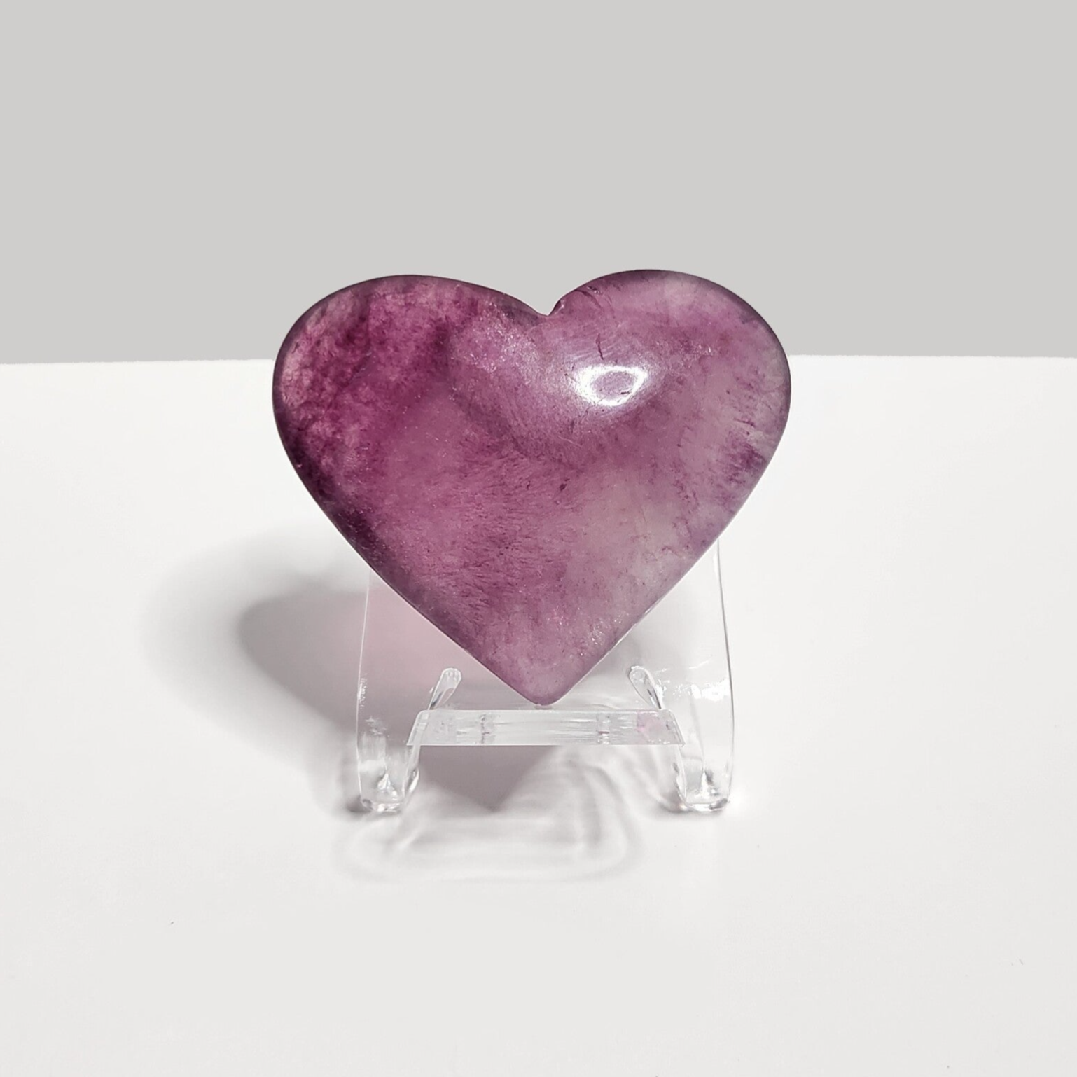 Paars Fluoriet hart 30g