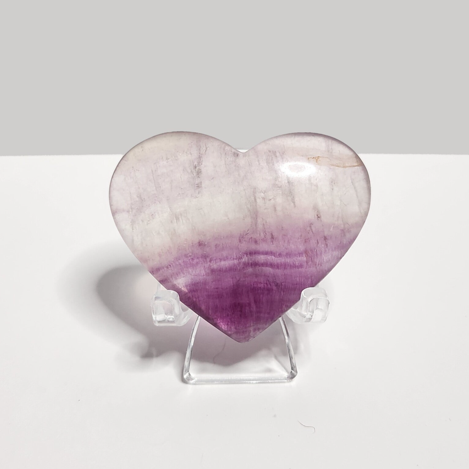 Paars Fluoriet hart 39g