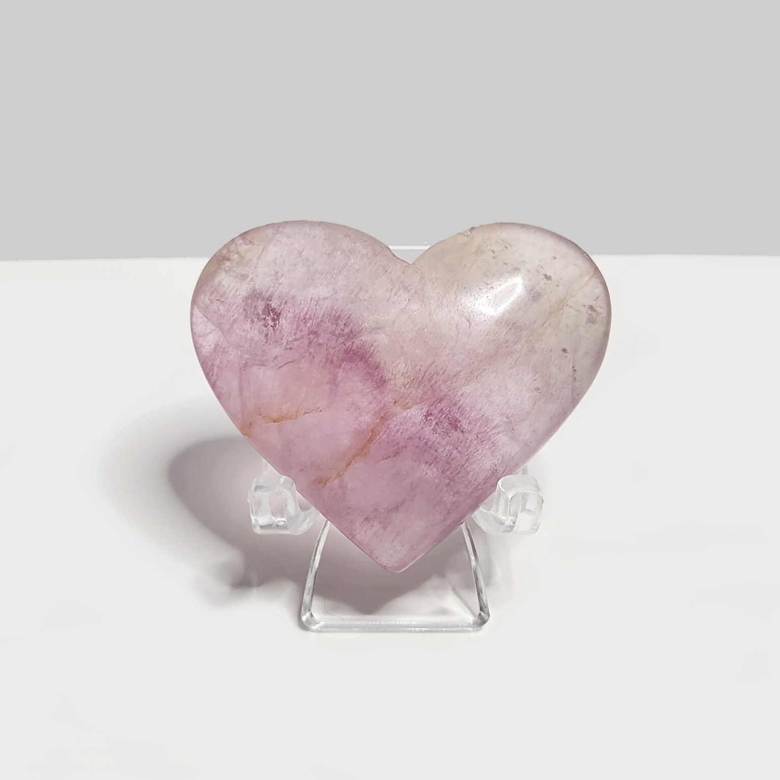 Paars Fluoriet hart 39g