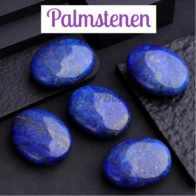 Palmstenen van gepolijste kristallen in zachte ovale vormen ~ ideaal voor meditatie, healing en rustmomenten
