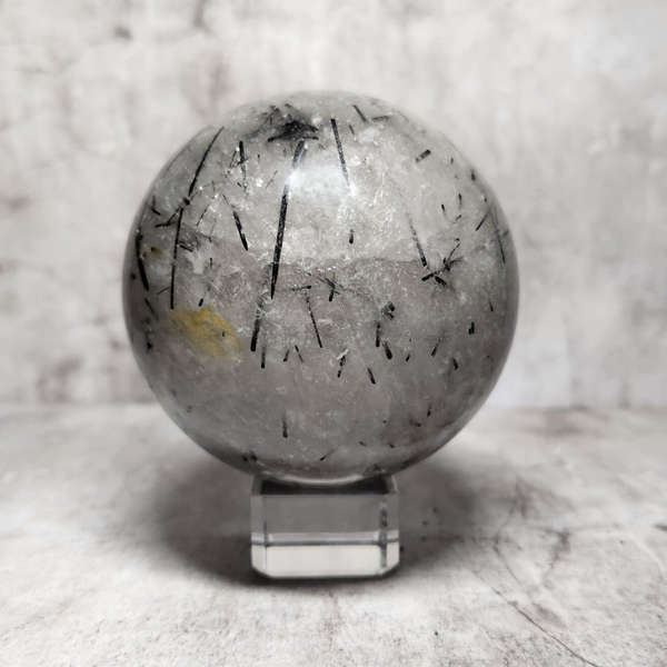 Zwarte Toermalijnkwarts bol 388g