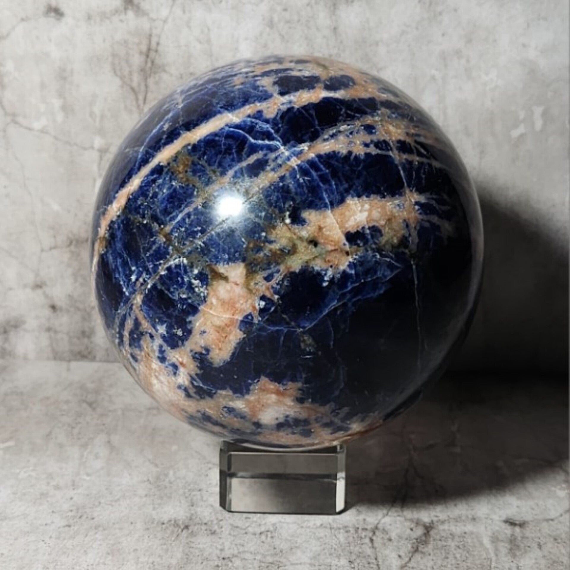 Zonsondergang Sodaliet bol 868g