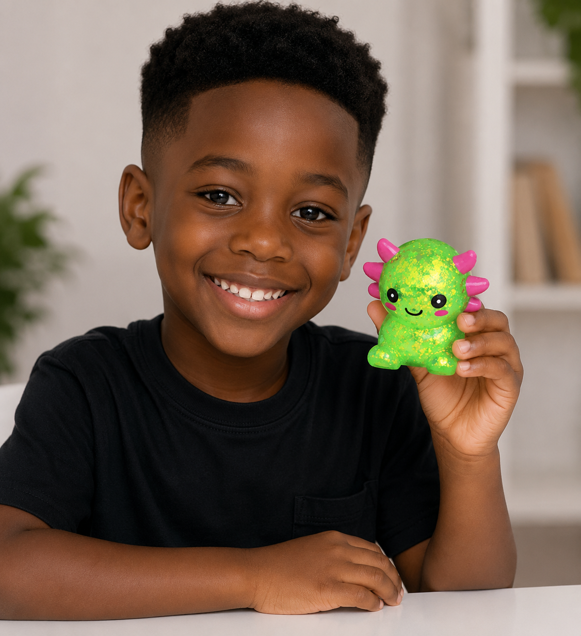 Green Salamander Stress Relief Toy