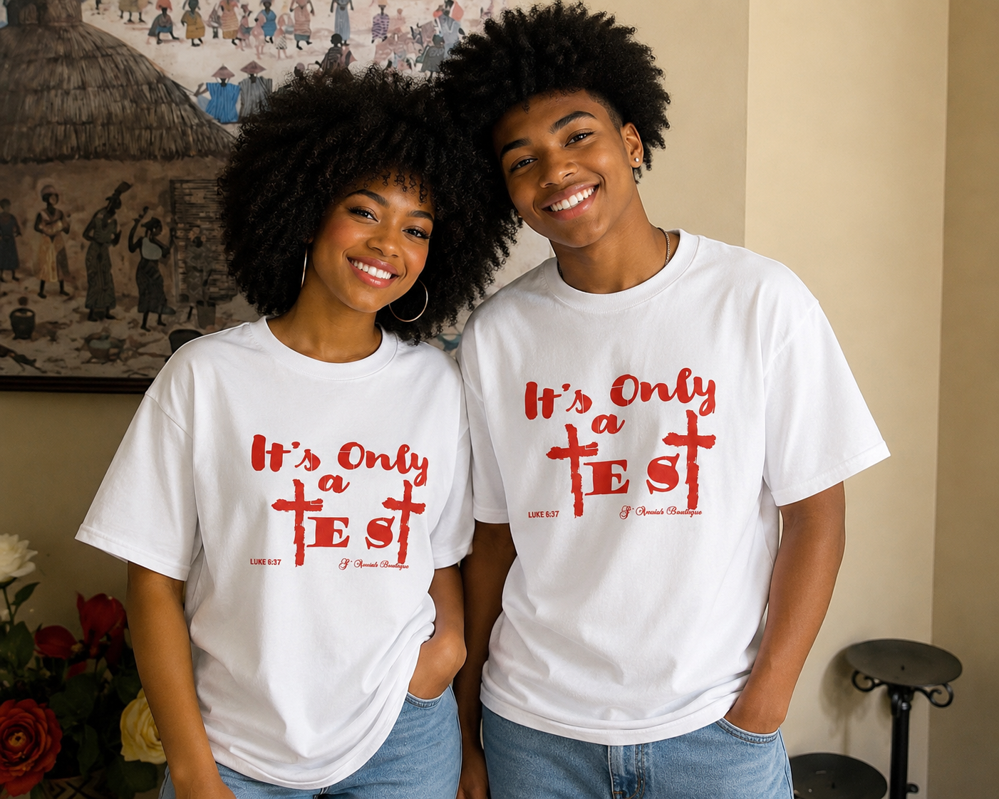 It’s Only a Test G’ Anaiah Exclusive White