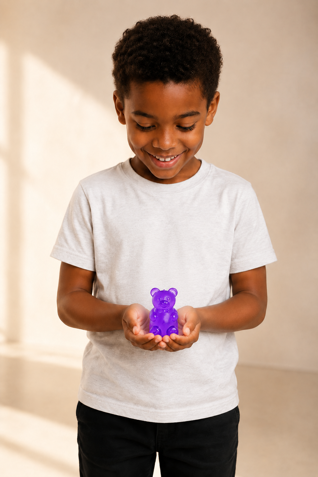 Feelzies™ Gummy Bear Slow Rebound Squishy - Purple Haze