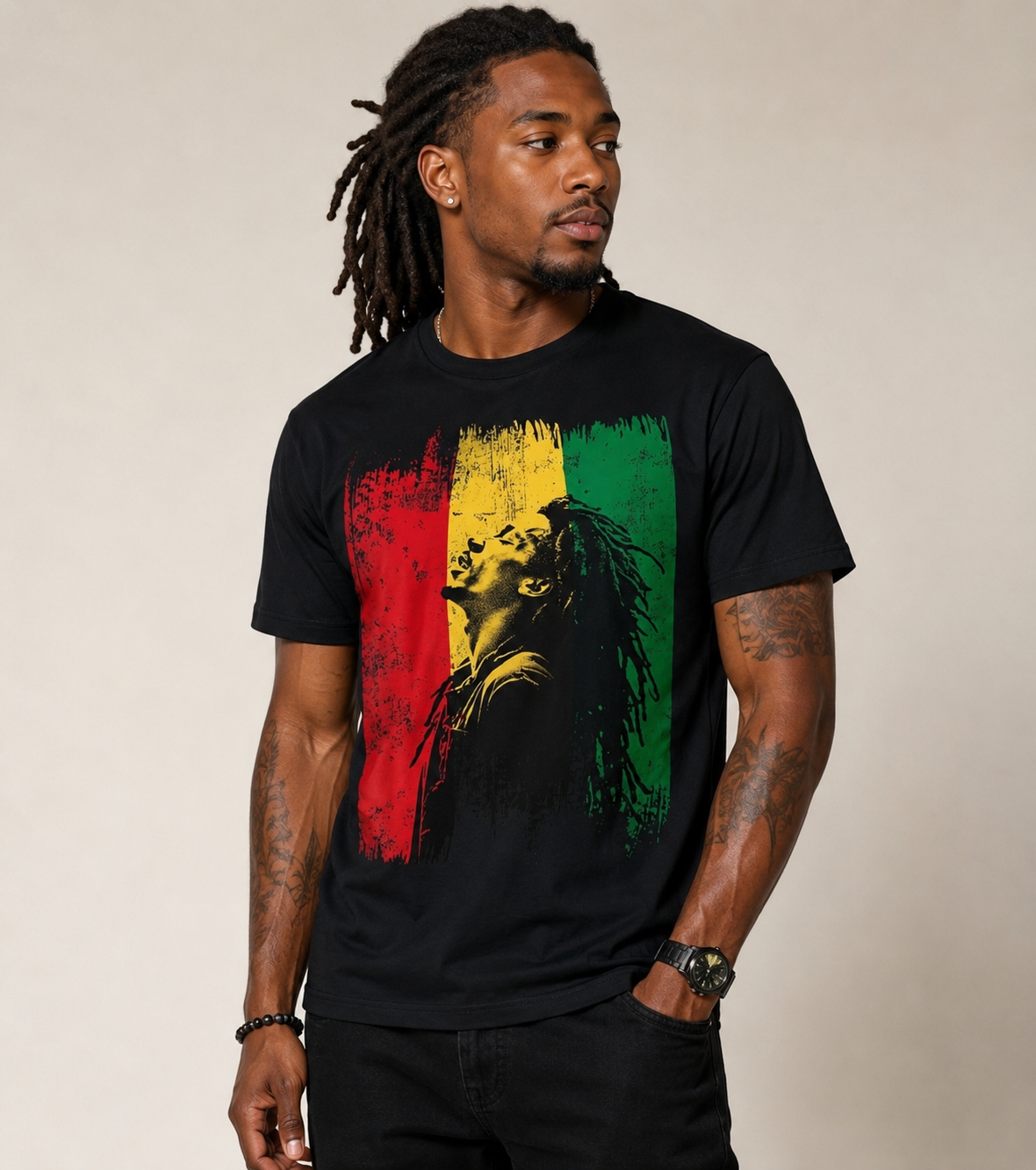 Bob Marley Black TShirt