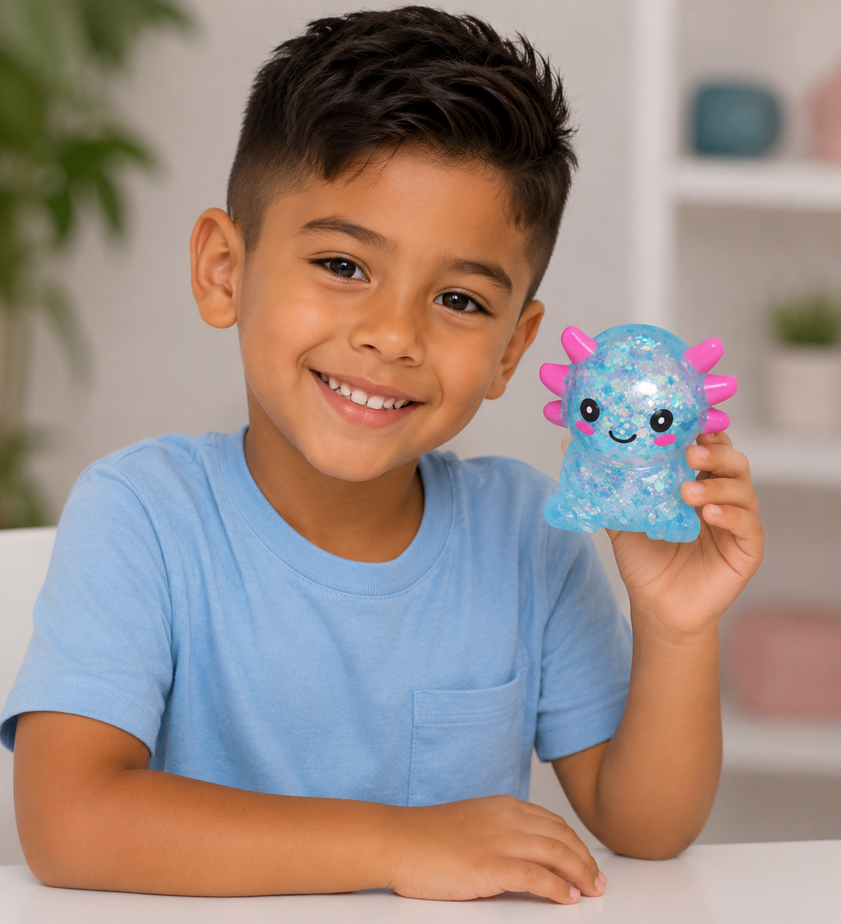 Blue Salamander Stress Relief Toy