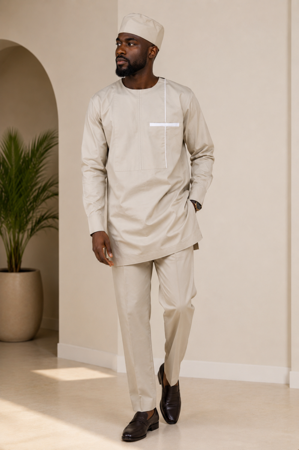 African Heritage Men’s Three-Piece Set