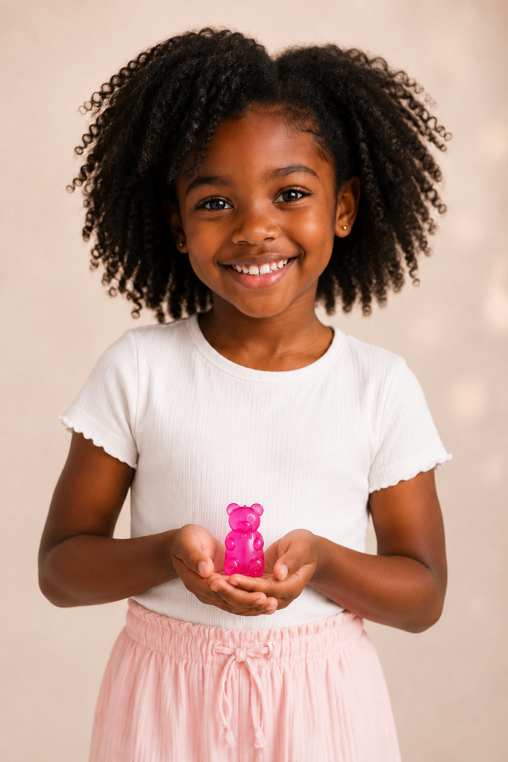 Feelzies™ Gummy Bear Slow Rebound Squishy  - Bubblegum