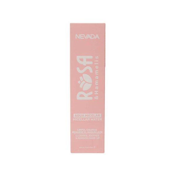 DESMAQUILLADOR AGUA MICELAR DE ROSA NEVADA