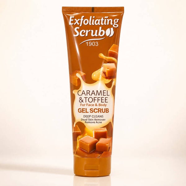 EXFOLIATING SCRUB CARAMEL TOFFEE