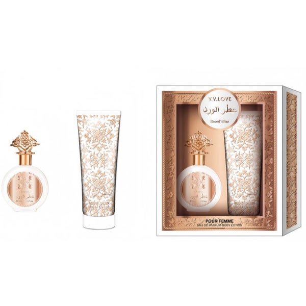 FRAGANCIA Y LOCIÓN CORPORAL V.V. LOVE