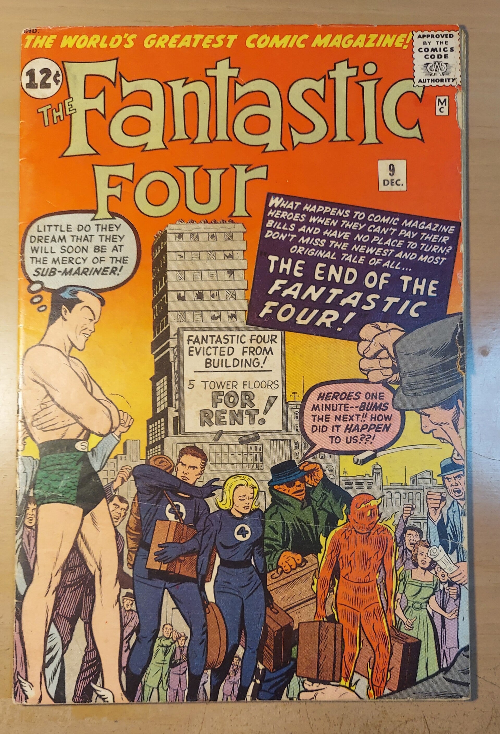 Fantastic Four #9   VG 4.0