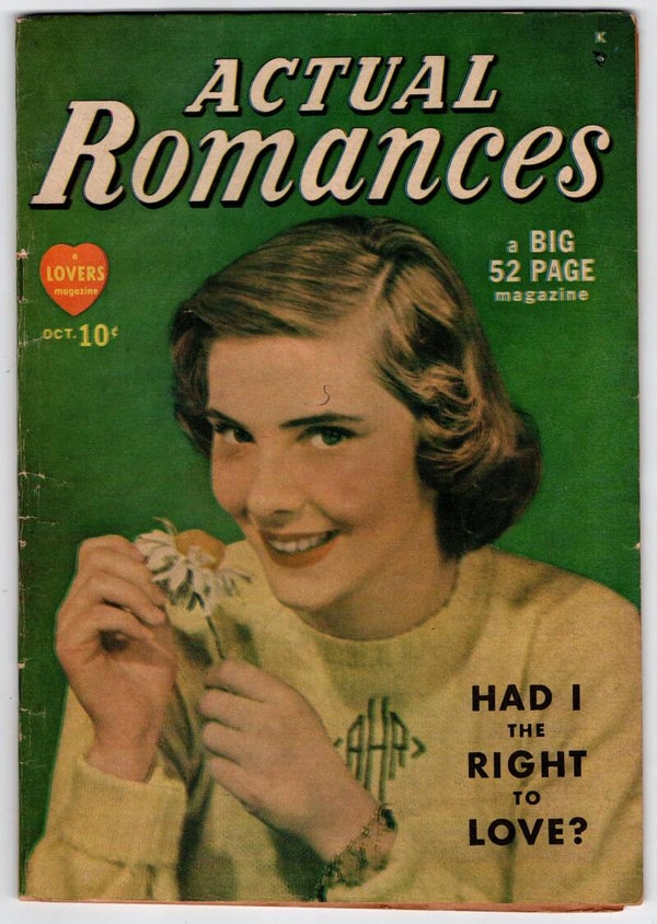 Actual Romances #1   G/VG 3.0