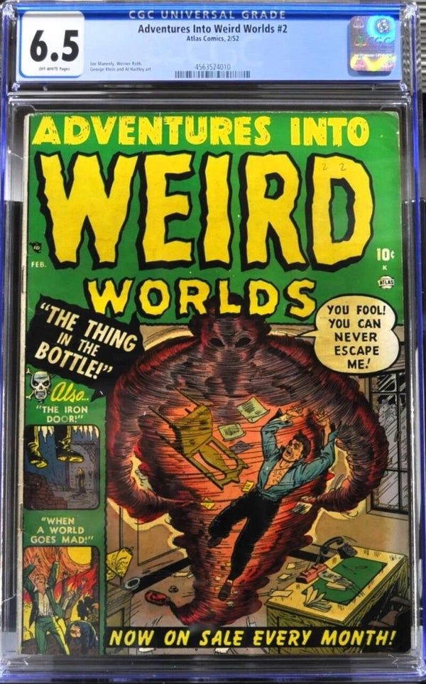 Adventures Into Weird Worlds #2   CGC FN+ 6.5