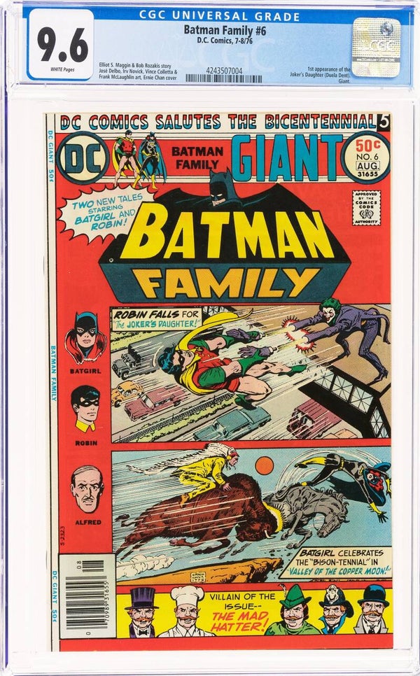 Batman Family #6   CGC NM+ 9.6
