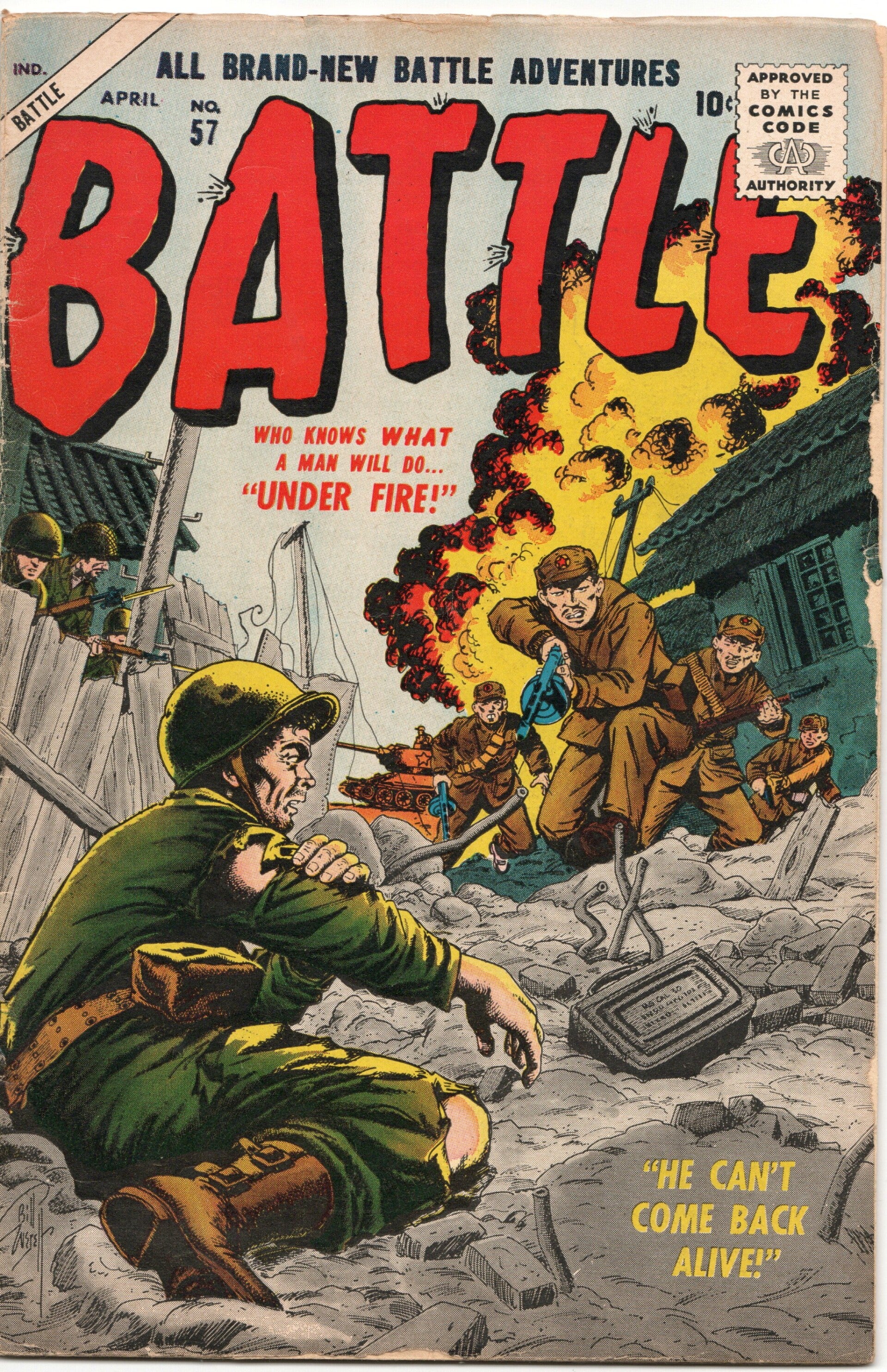 Battle #57   VG- 3.5