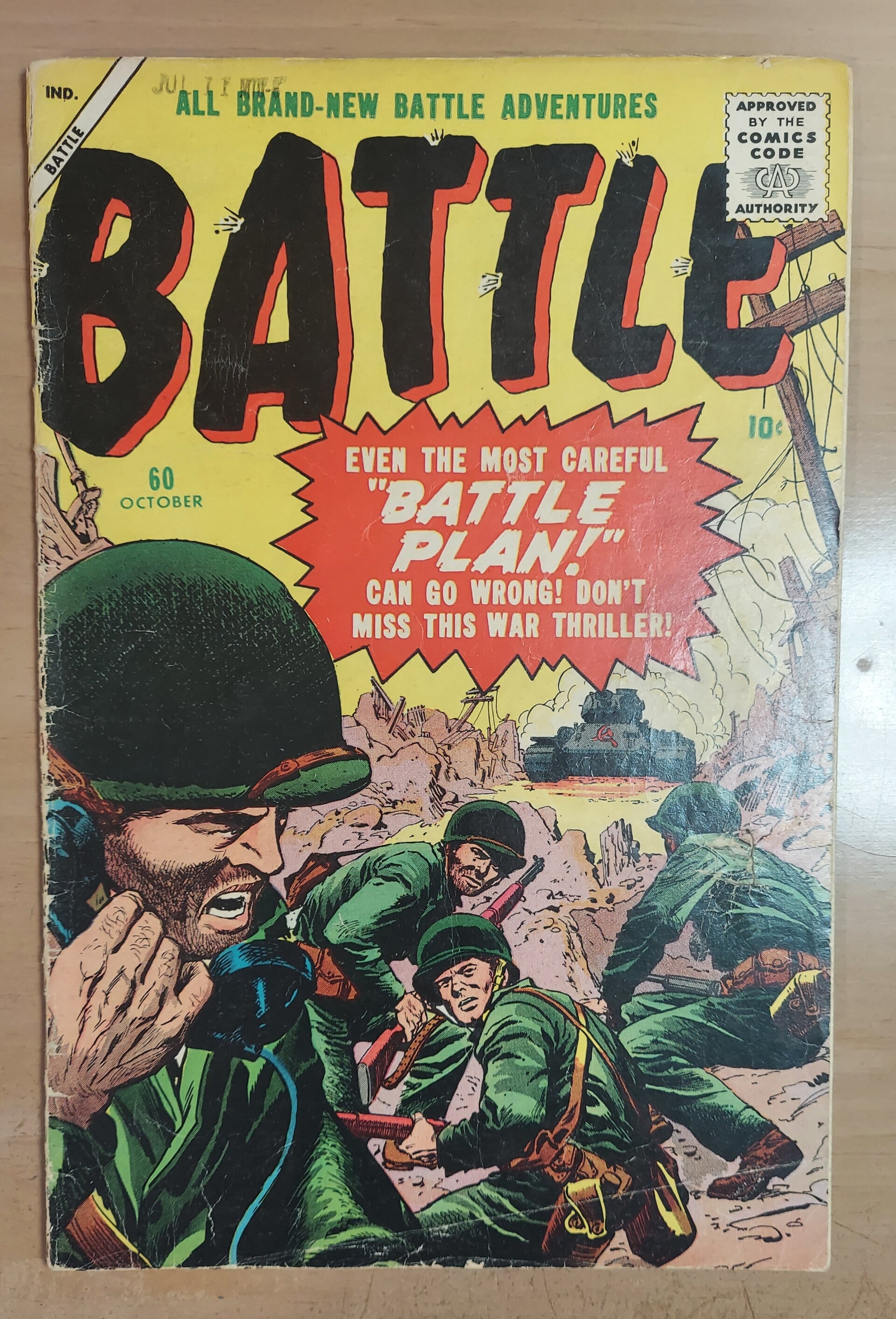 Battle #60   G/VG 3.0