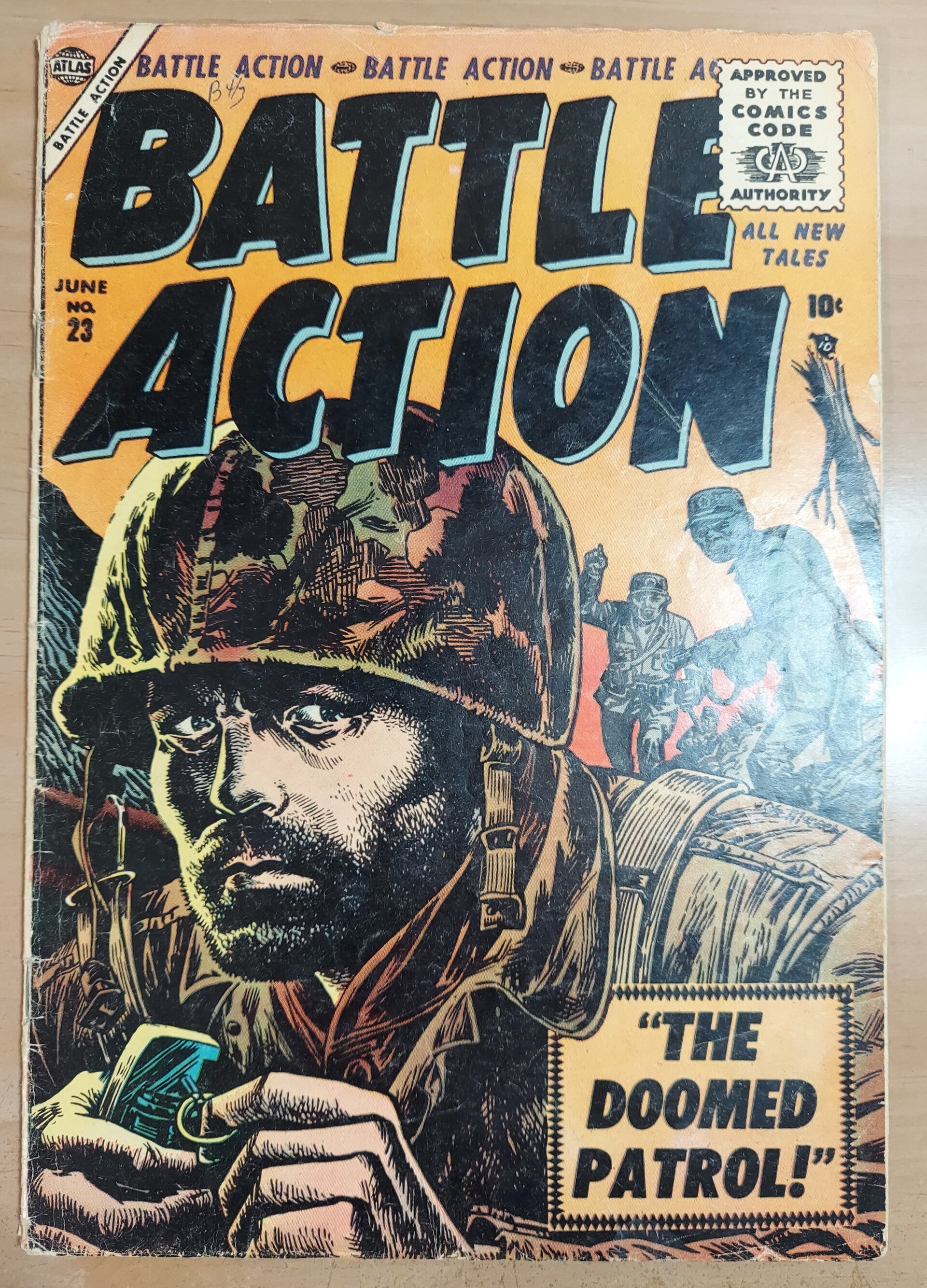 Battle Action #23   VG 4.0