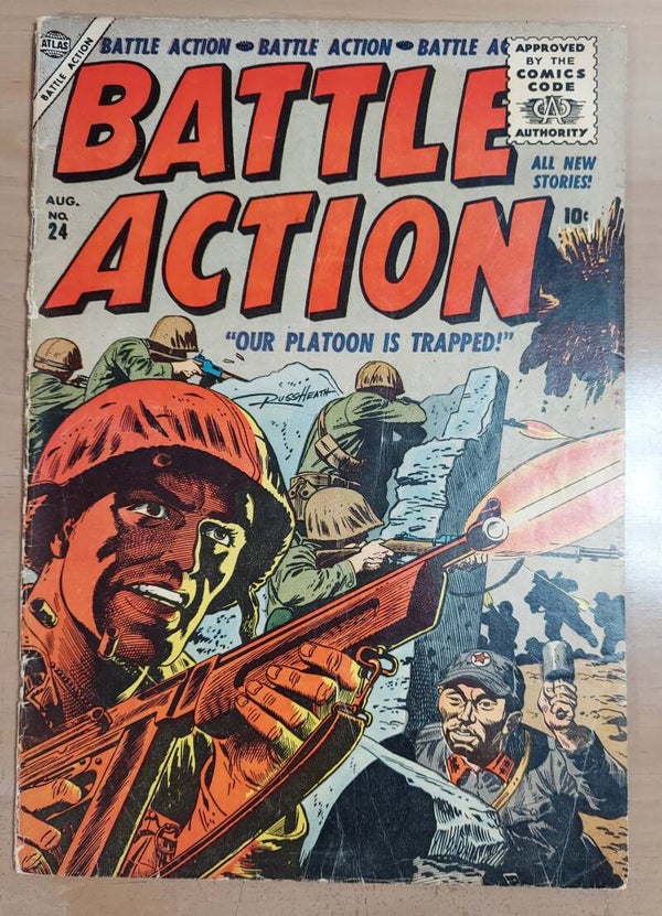 Battle Action #24   VG 4.0