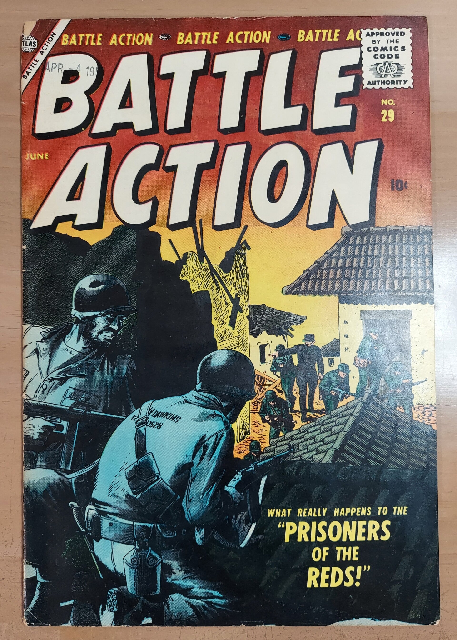 Battle Action #29   VG 4.0