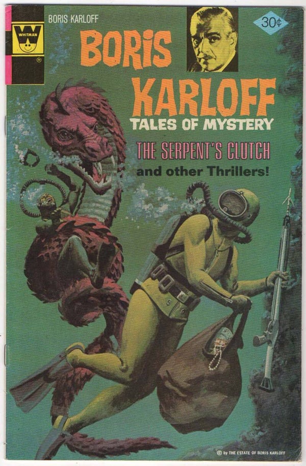 Boris Karloff Tales Of Mystery #70   VF- 7.5   Whitman variant