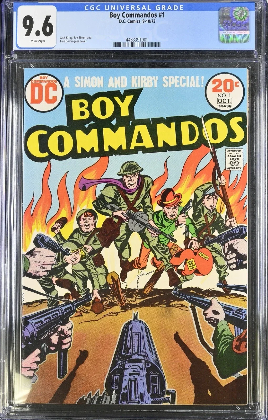 Boy Commandos #1   CGC NM+ 9.6