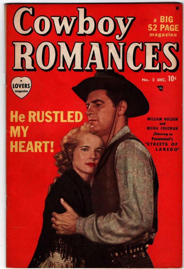 Cowboy Romances #2   VG+ 4.5