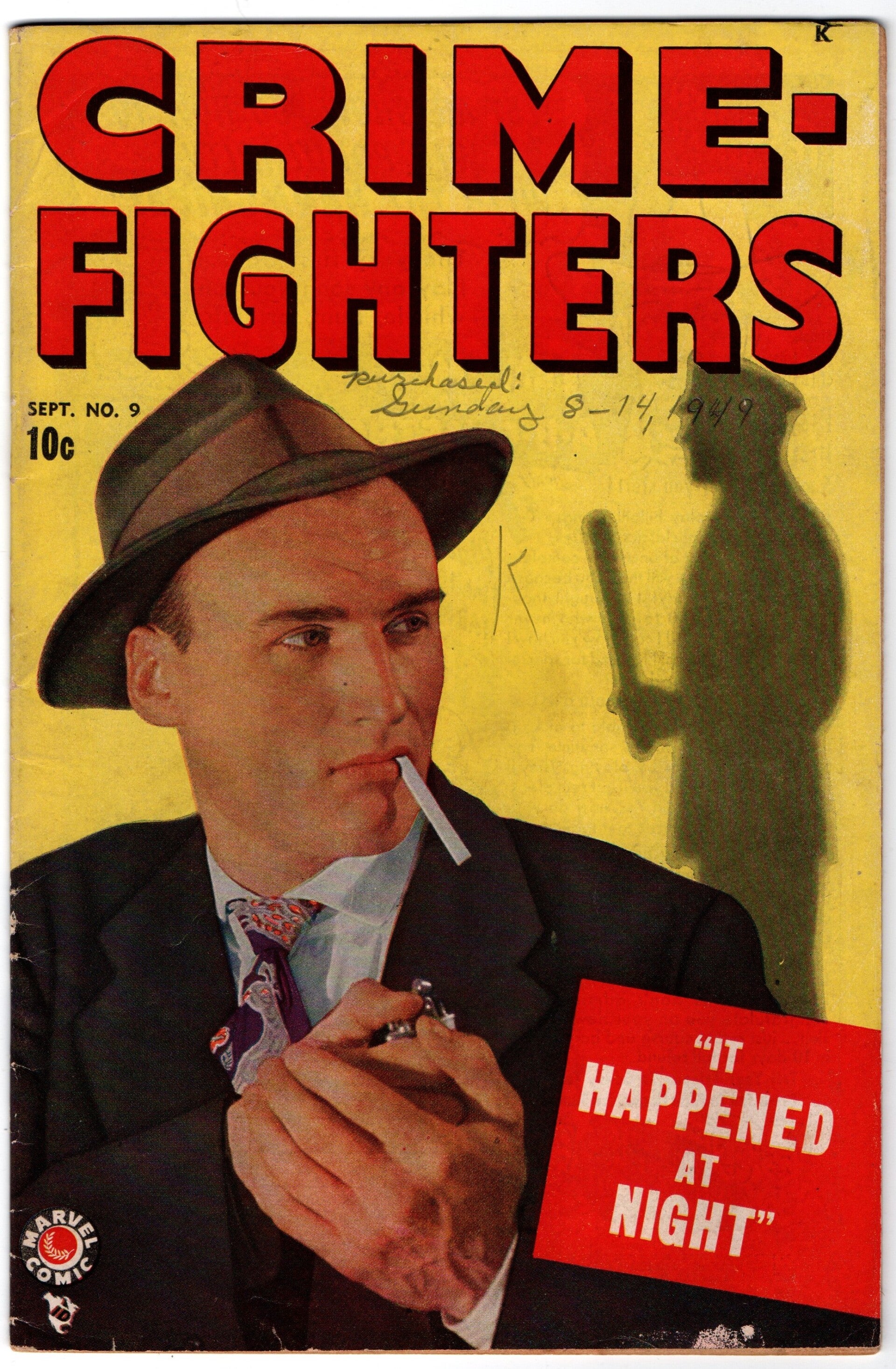 Crime Fighters #9   VG- 3.5