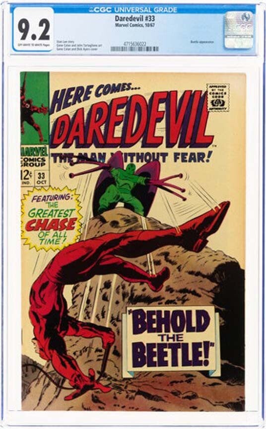 Daredevil #33     CGC NM- 9.2