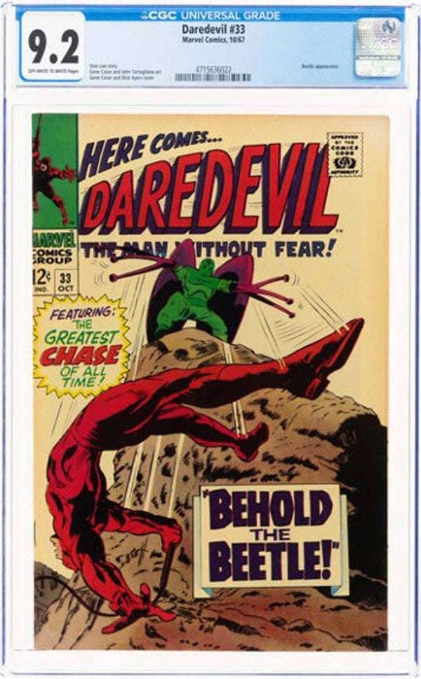 Daredevil #33     CGC NM- 9.2