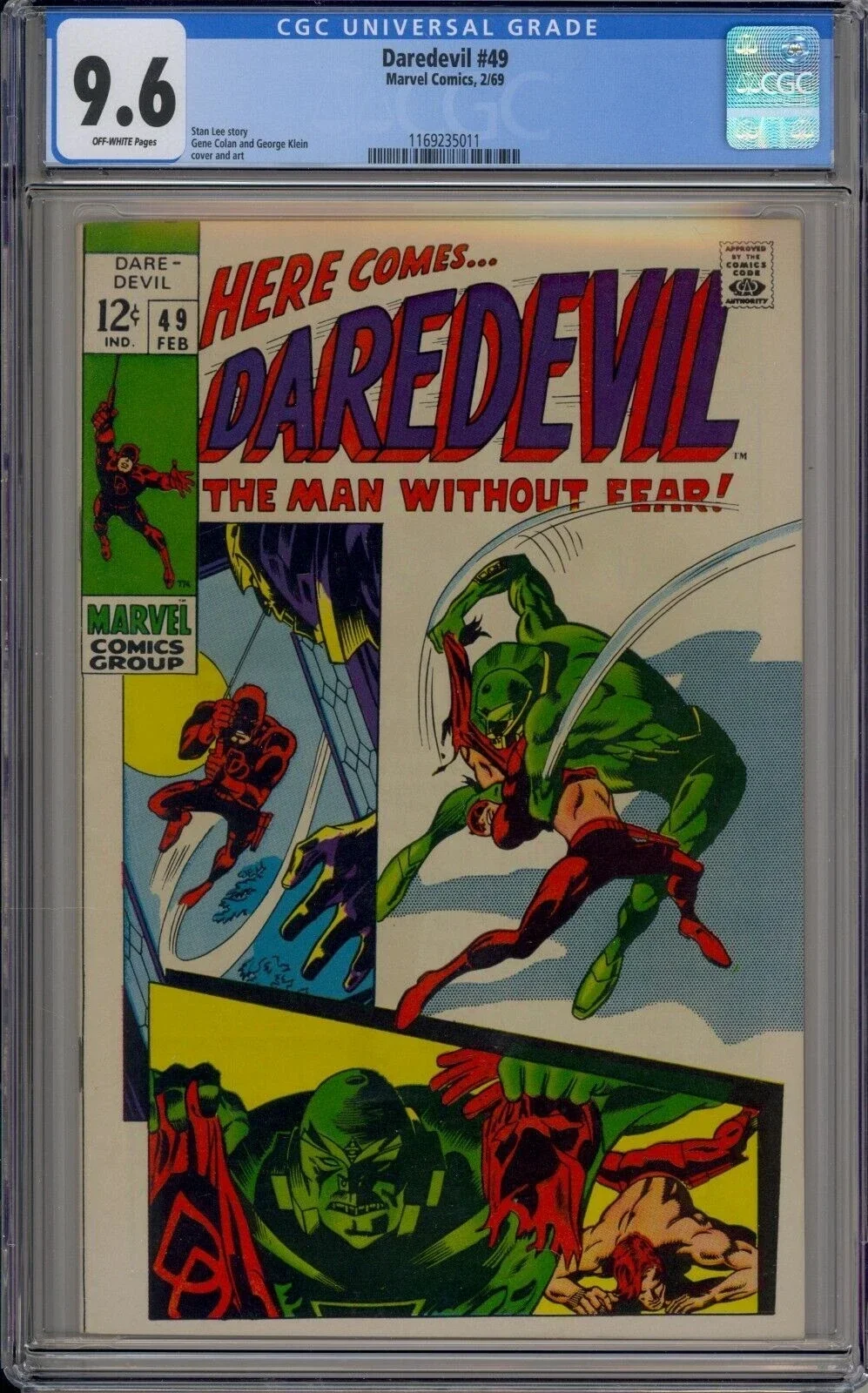 Daredevil #49   CGC NM+ 9.6