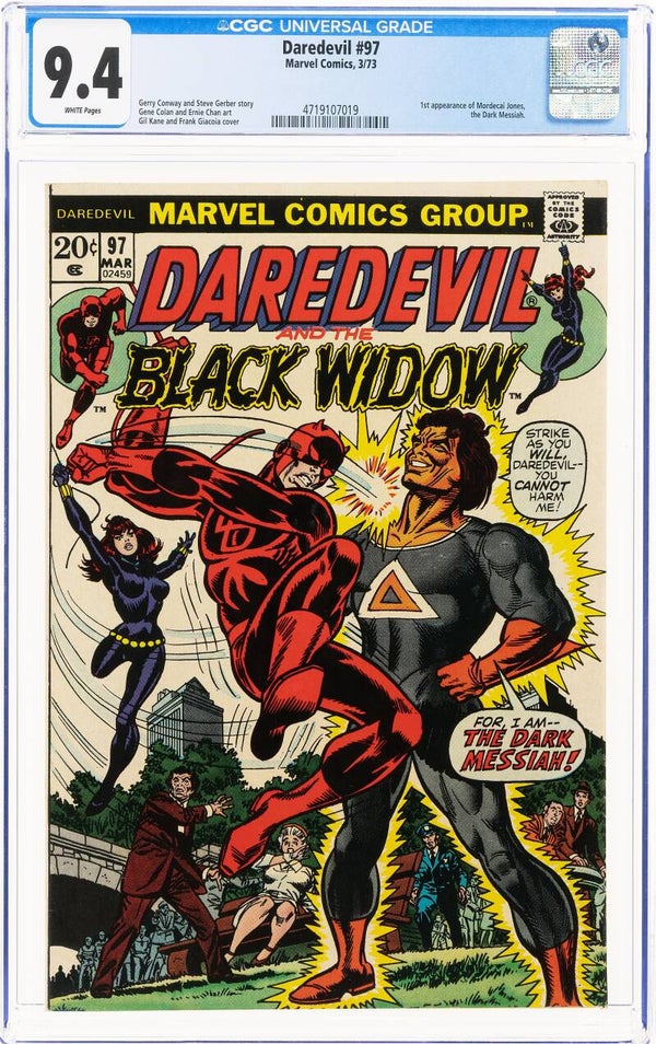 Daredevil #97     CGC NM 9.4