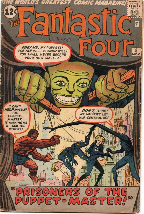 Fantastic Four #8   G 2.0