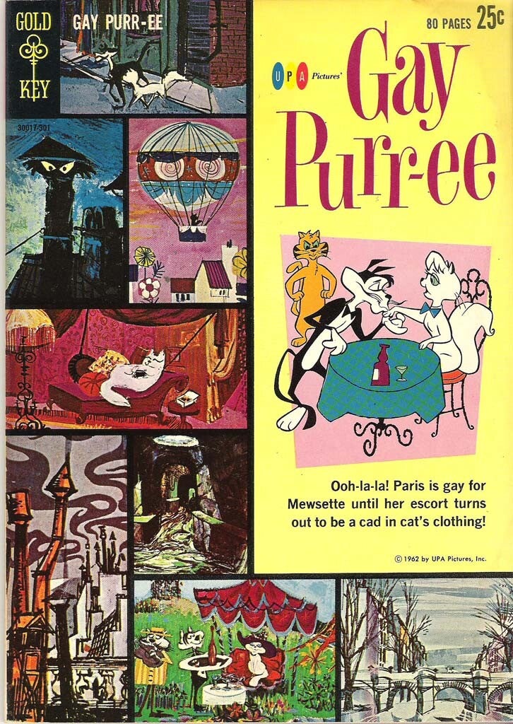 Gay Purr-ee Movie Comic #1   VG/FN 5.0