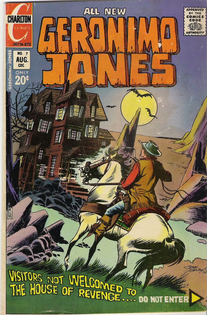 Geronimo Jones #7   VG+ 4.5