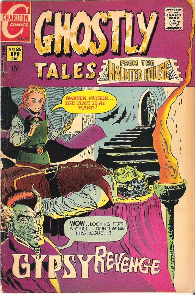 Ghostly Tales #85   VG- 3.5
