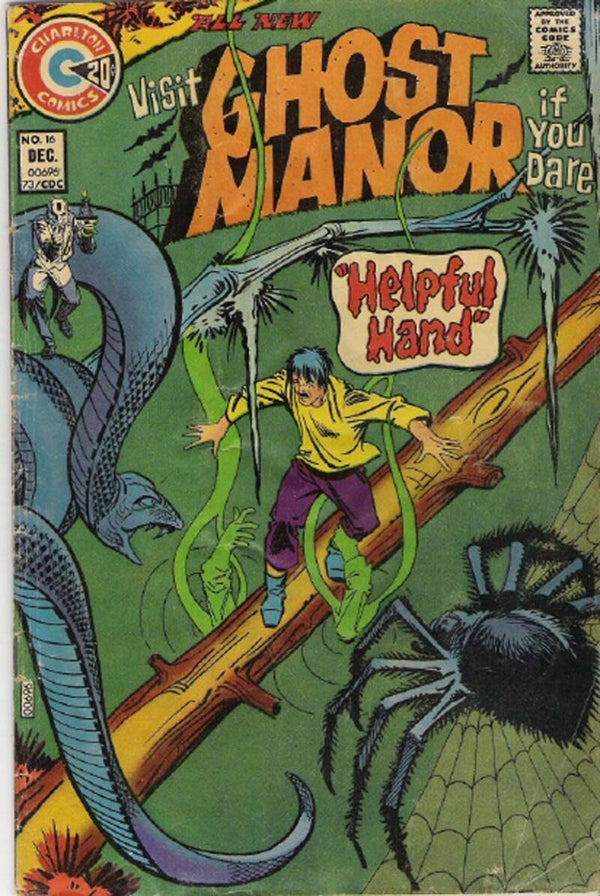 Ghost Manor #16   FR/G 1.5