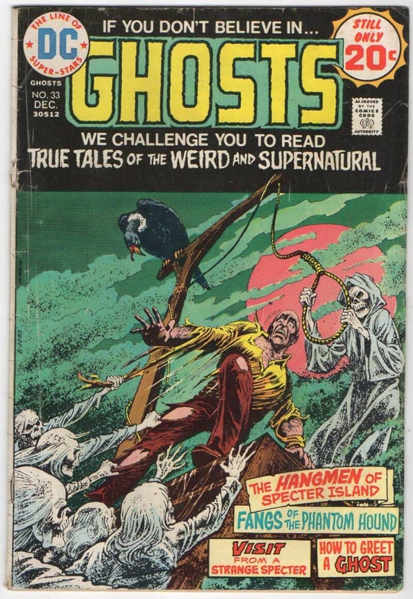 Ghosts #33     VG- 3.5