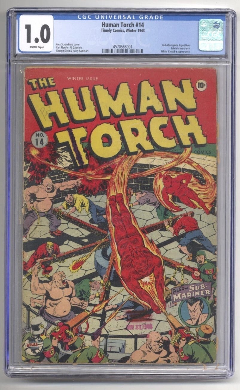 Human Torch Comics #14   CGC FR 1.0