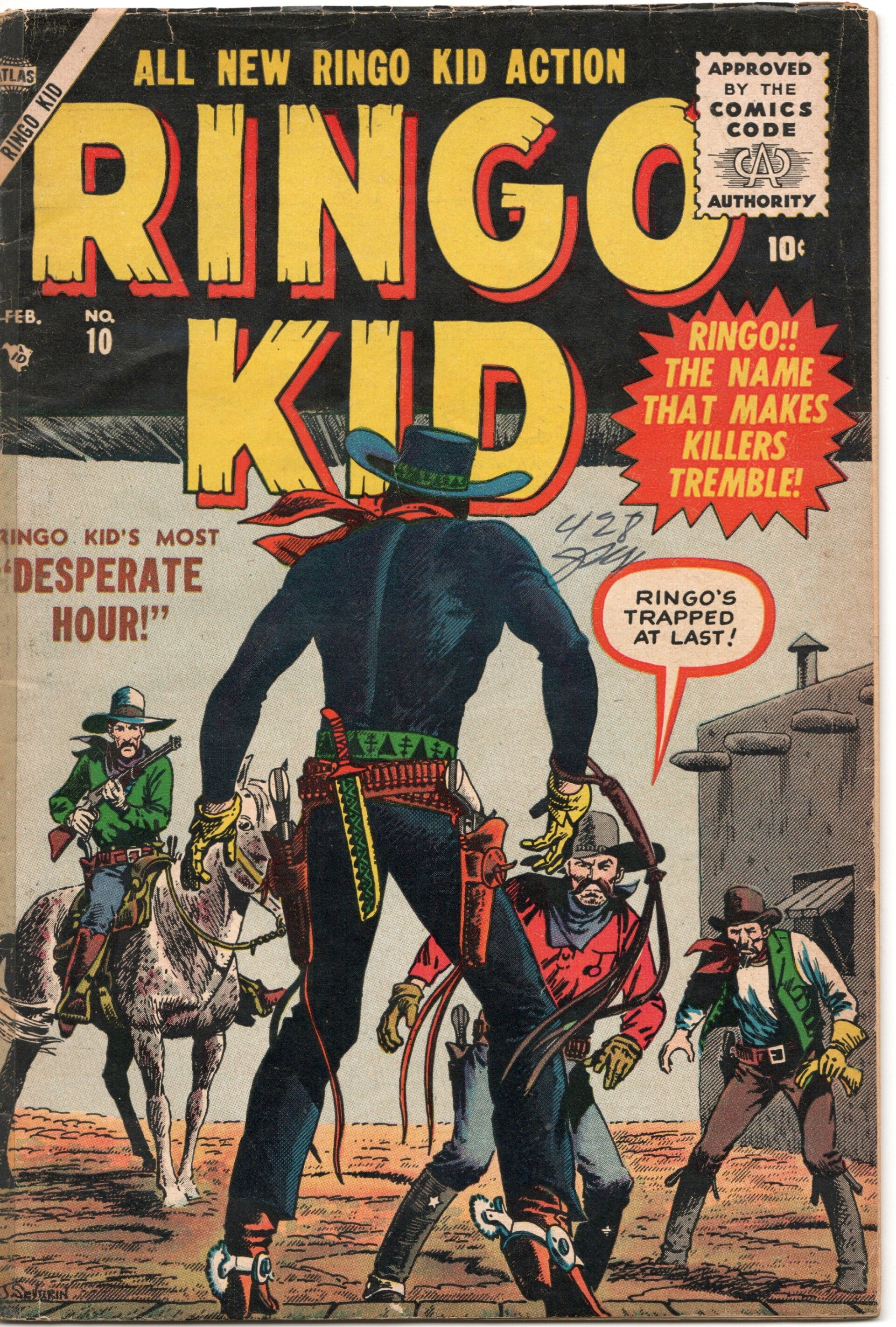 Ringo Kid #10   G+ 2.5