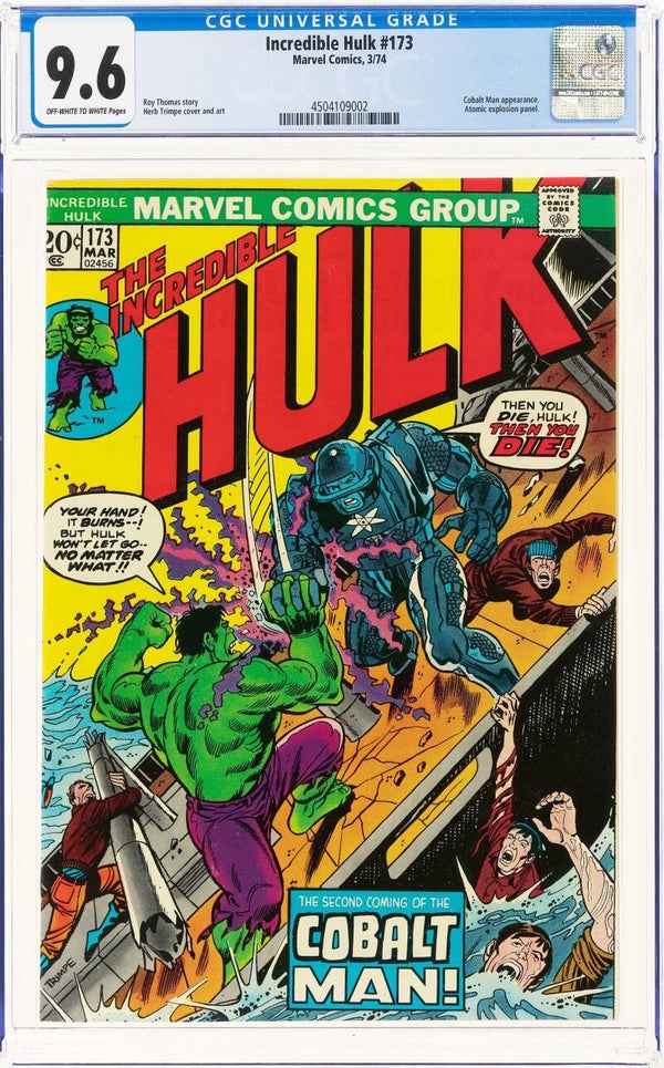 Incredible Hulk #173   CGC NM+ 9.6