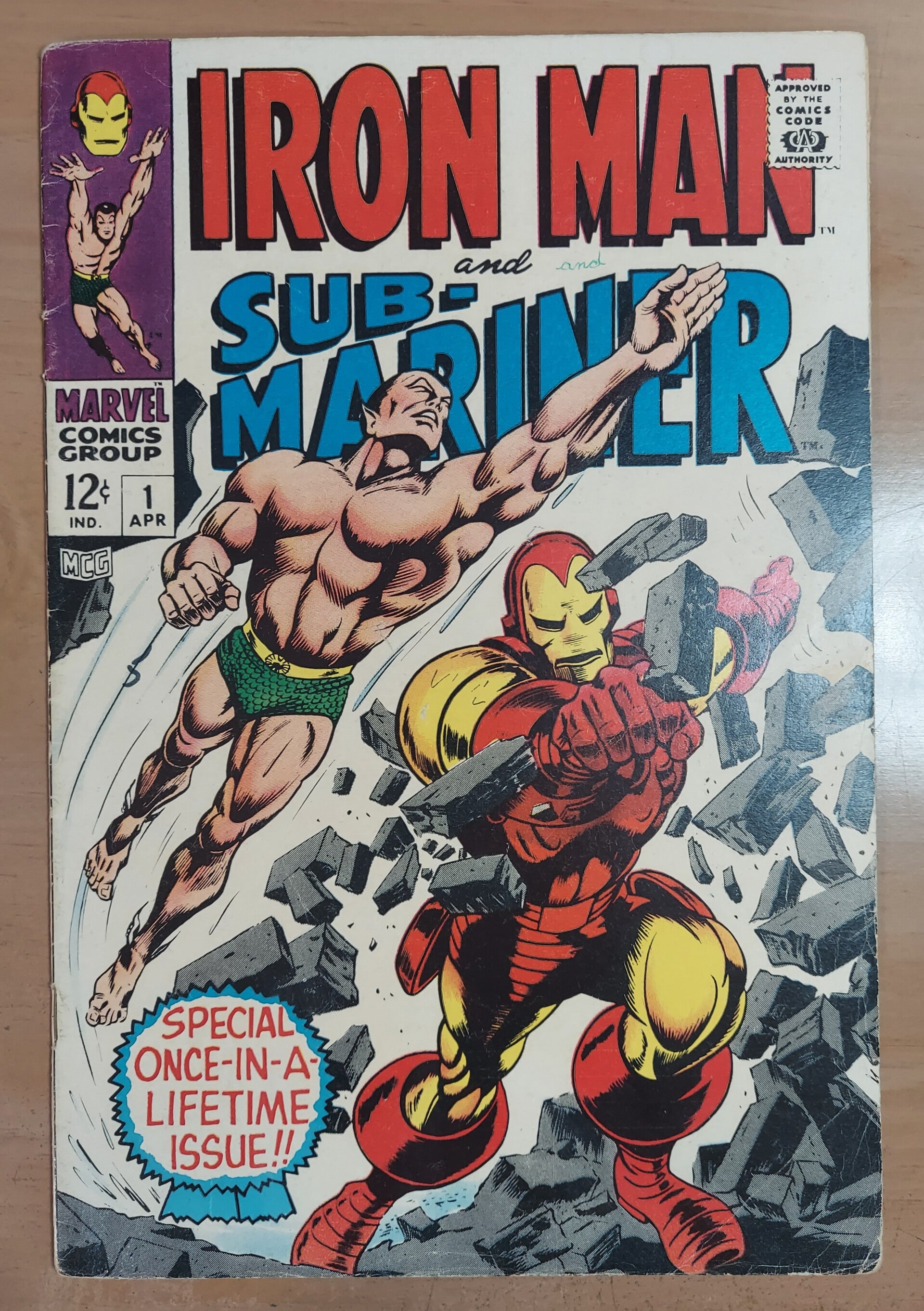 Iron Man And Sub-Mariner #1   VG+ 4.5