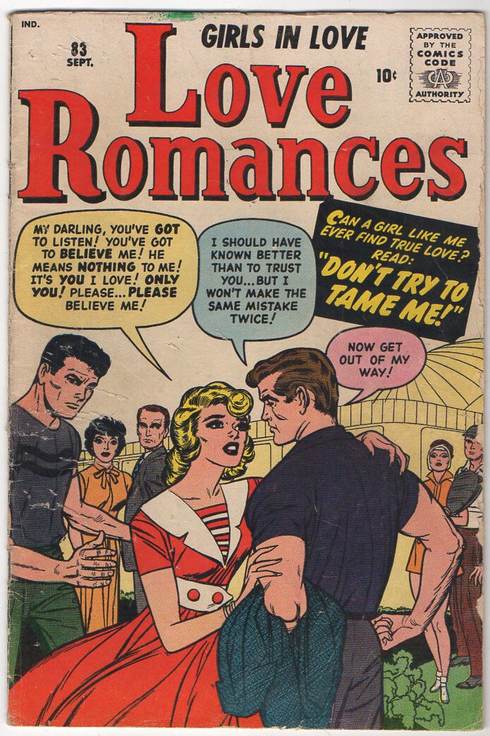 Love Romances #83   VG- 3.5