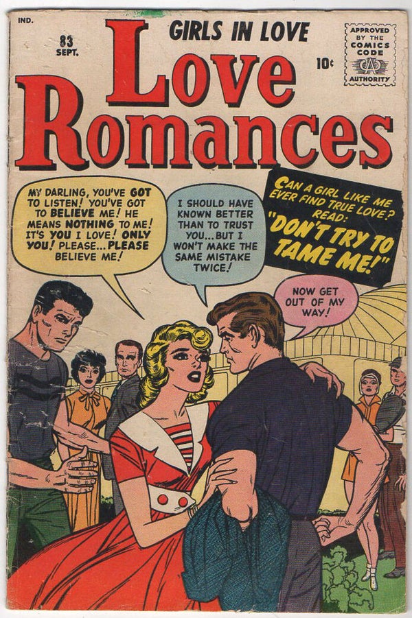 Love Romances #83   VG- 3.5
