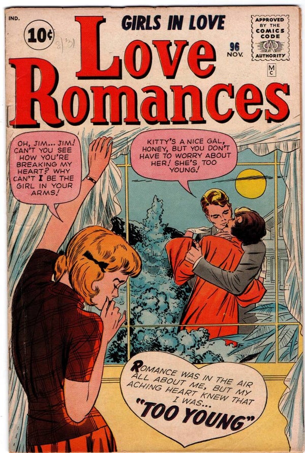 Love Romances #96   VG+ 4.5