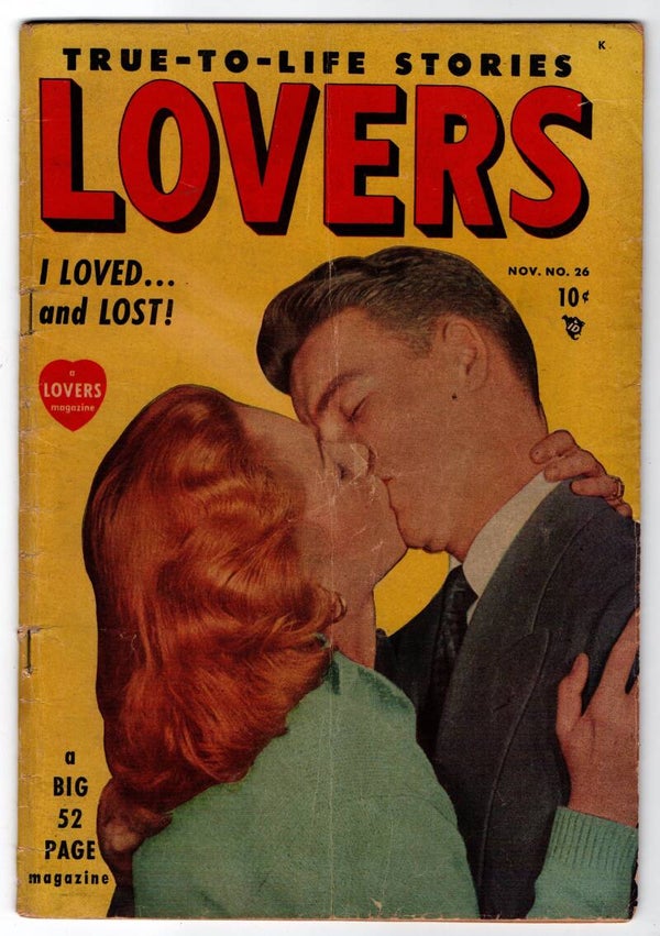 Lovers #26   G 2.0   rare; none in census