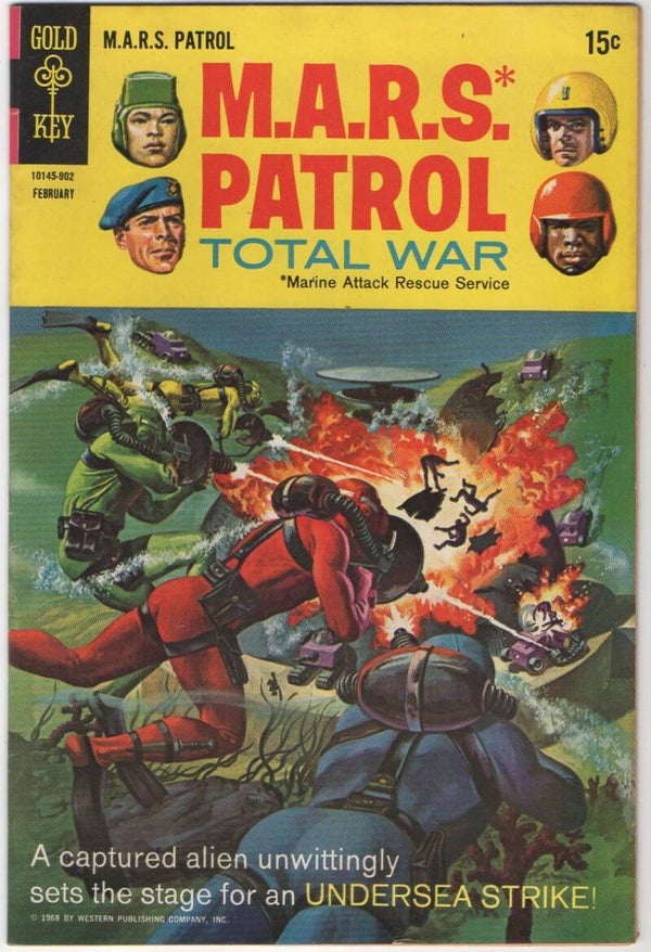 Mars Patrol #8   VF- 7.5