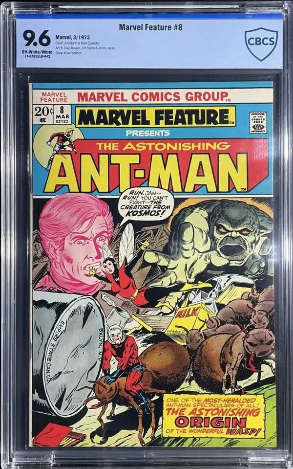 Marvel Feature #8   CBCS NM+ 9.6