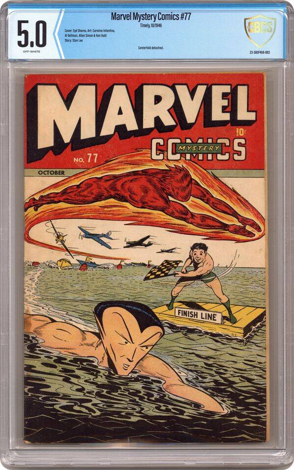 Marvel Mystery Comics #77   CGC VG/FN 5.0